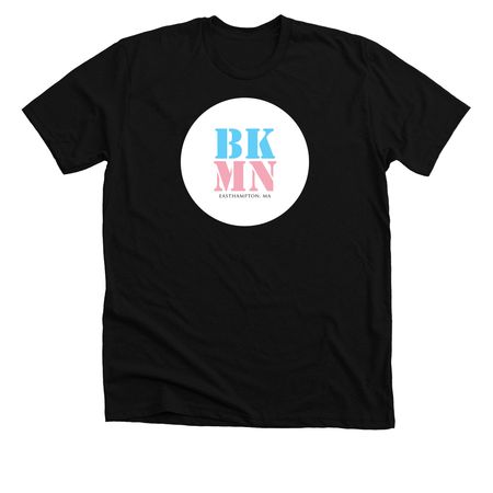 BKMN: Trans Rights Are Human Rights, a Solid Black Blend Premium Unisex Tee