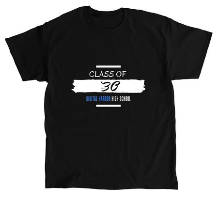 Welcome Freshmen!, a Black Classic Unisex Tee
