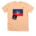 Balkoia Arts Limited -&nbsp;Juneteenth, a Heather Peach Premium Unisex Tee