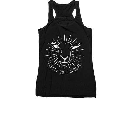 Radiant Goldie, a Black Women's Racerback