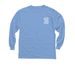 FBACC Logo with Scripture, a Carolina Blue Youth Long Sleeve Tee