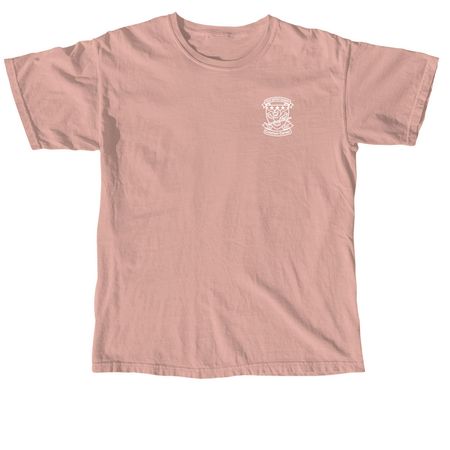 FBACC Logo with Scripture, a Peachy Comfort Colors Unisex Tee