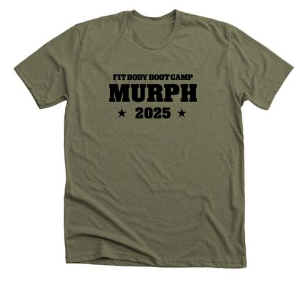 Murph 2025, a Heather Olive Premium Unisex Tee