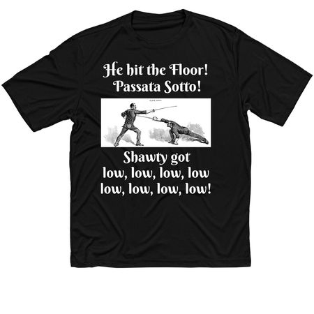 Passata Sotto Activewear Shirt, a Black Classic Performance Tee