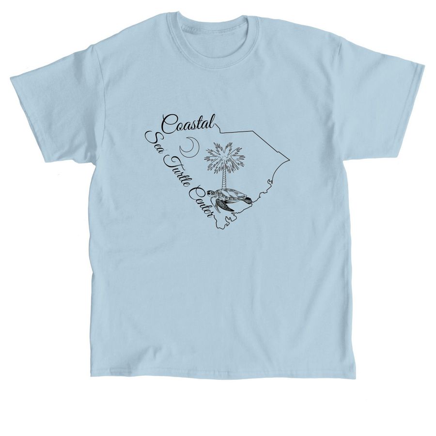 Coastal Sea Turtle Center Merch, a Light Blue Classic Unisex Tee