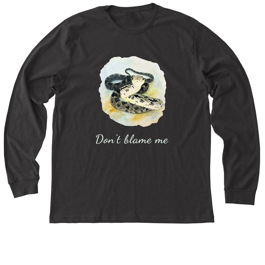 Wear a snake on your heart!, a Dark Grey Heather Premium Long Sleeve Tee