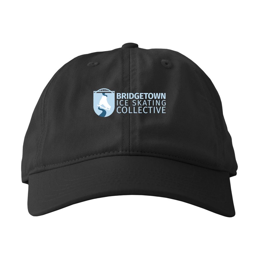 BISC Light Logo, a Black Printed Eco Baseball Cap