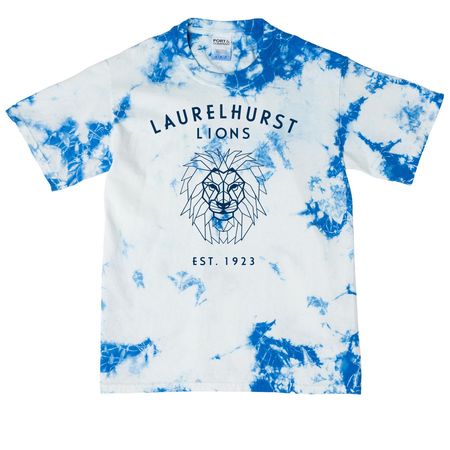 Laurelhurst Lions Est. 1923, a True Royal Youth Crystal Tie Dye Tee