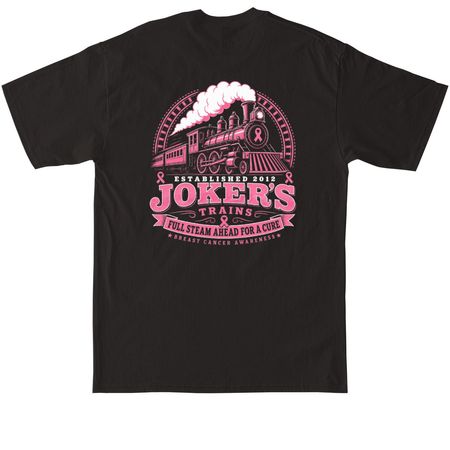 Joker's Breast Cancer 2026, a Black Tall Classic Unisex Tee