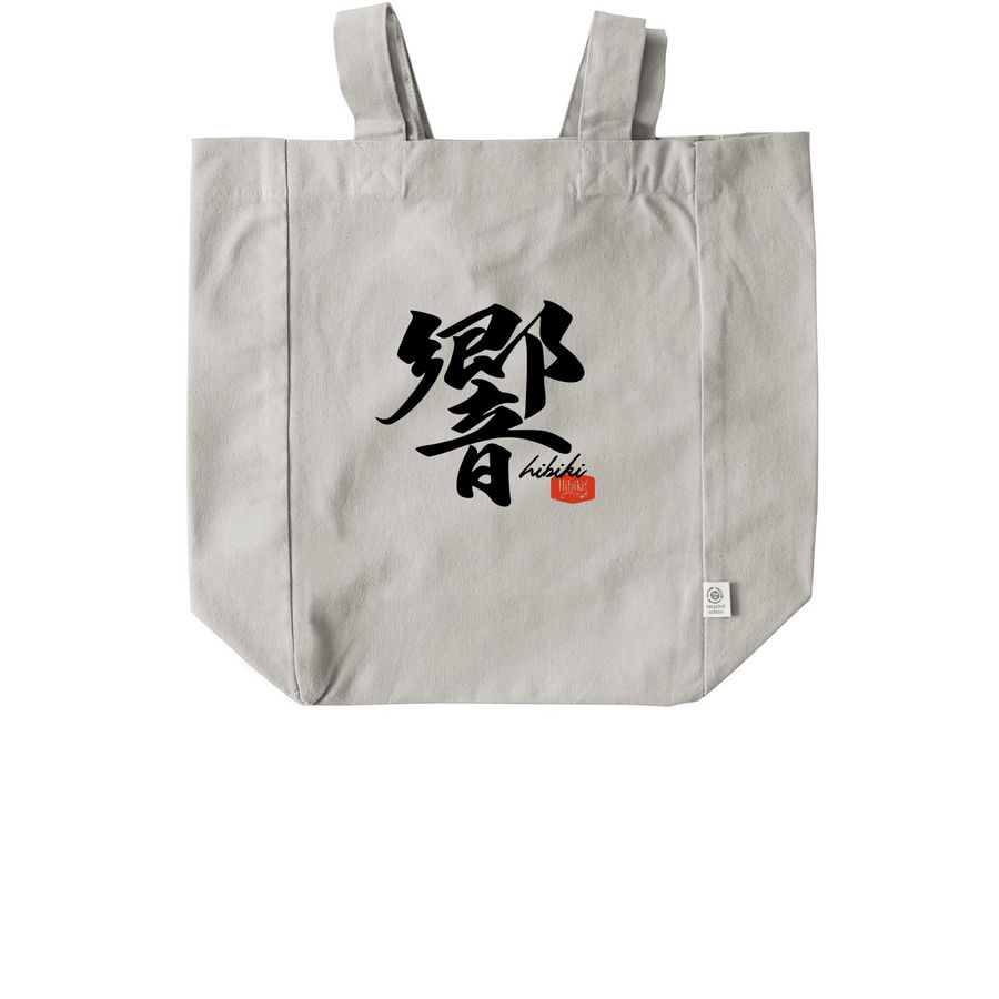 Hibiki Tote Bag Collection, a Natural Recycled Cotton Tote Bag