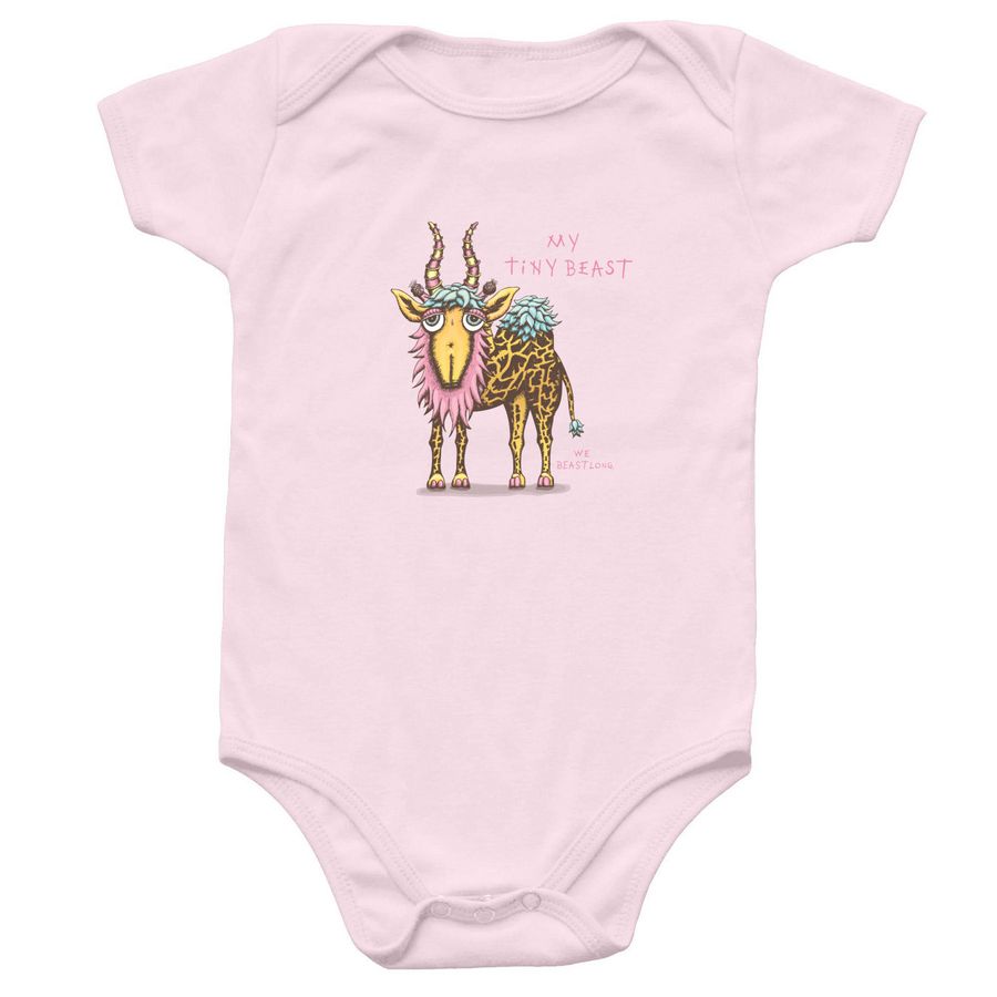Tiny Beast, a Ballerina Infant Onesie