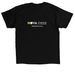 NOVA52: Community Is The Strategy, a Black Classic Unisex Tee (back-view)