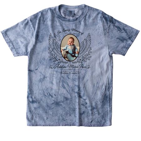 In Memory Of Adeline, a Ocean Comfort Colors Colorblast Tee