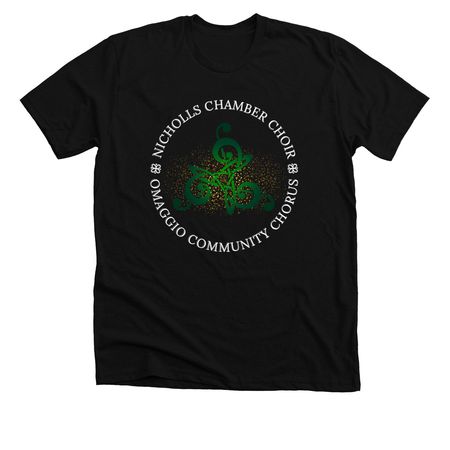 Ireland Tour 2023, a Solid Black Blend Premium Unisex Tee