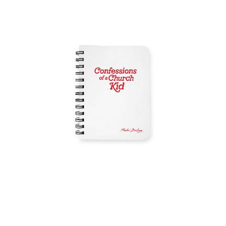 Confession Journal, a White Spiral Notebook