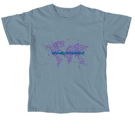 Globally CONNECTed 2026, a Ice Blue Comfort Colors Unisex Tee