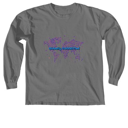 Globally CONNECTed 2026, a Grey Comfort Colors Long Sleeve Tee