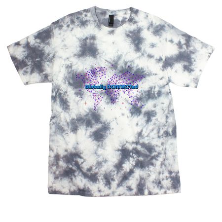 Globally CONNECTed 2026, a Grey Crystal Tie Dye Tee