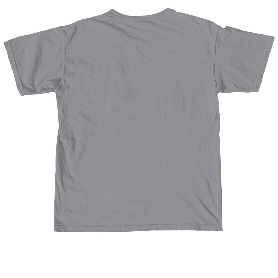 Migratory Raptors of the Americas Shirt, a Granite Comfort Colors Unisex Tee (back-view)