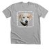 Love Dogs Hate Fascism, a Athletic Heather Premium Unisex Tee