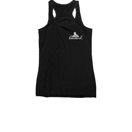 Bourland '27 Tanks, a Black Women's Racerback