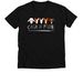 Casa De Postas&nbsp;, a Solid Black Blend Premium V-Neck Tee