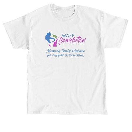 WAFP-F Mission & Vision Gear, a White Classic Unisex Tee