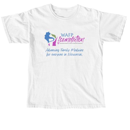 WAFP-F Mission & Vision Gear, a White Comfort Colors Unisex Tee