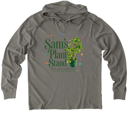 Team Sam Slater 2026 Walk Shirts&nbsp;, a Driftwood Grey Allmade Organic Cotton Mineral Dye Hoodie Tee