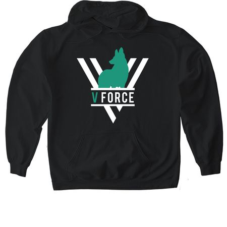 VForce Original Version Scent Commandments, a Black Gildan Softstyle Pullover Hoodie