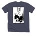 Alden, a Heather Midnight Navy Premium Unisex Tee