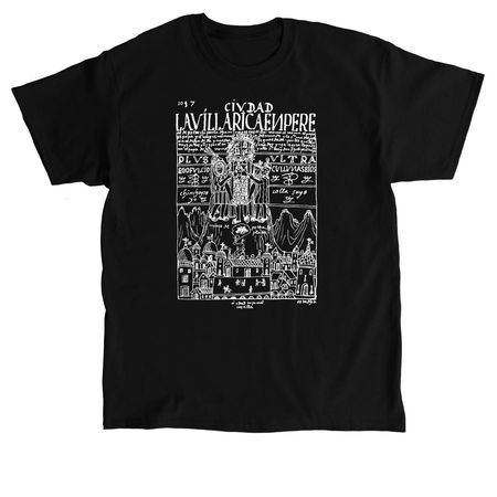Guaman Poma -&nbsp;Villa Imperial De Potosi, a Black Classic Unisex Tee