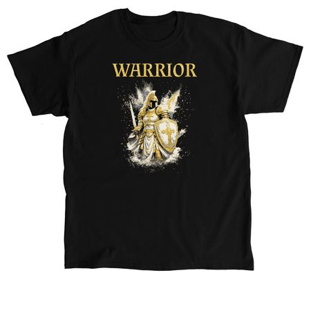WARRIOR, a Black Classic Unisex Tee