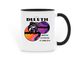 Visit Duluth Mug, a Black Two-Tone Ceramic Mug