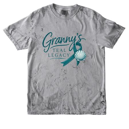 Tie Dye for a Cause, a Smoke Comfort Colors Colorblast Tee