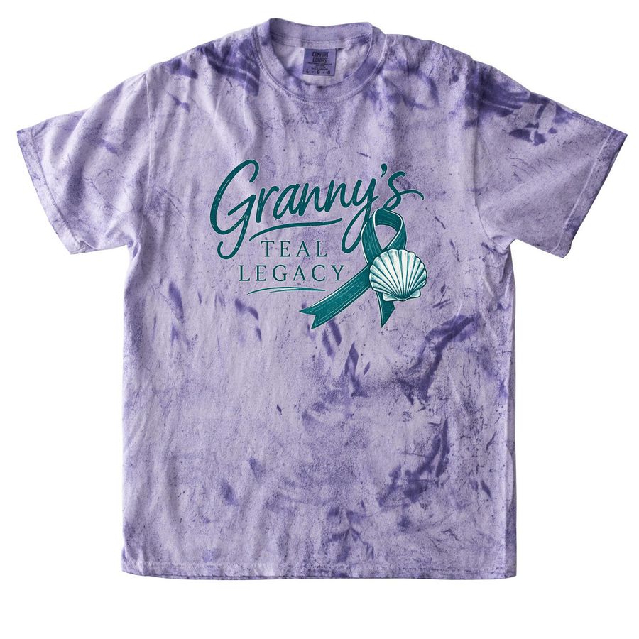 Tie Dye for a Cause, a Amethyst Comfort Colors Colorblast Tee
