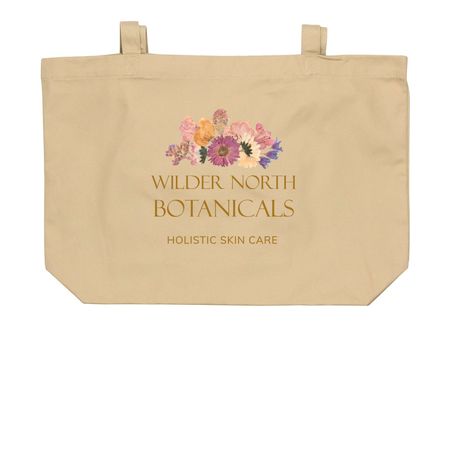 tote bags, a Oyster Large Organic Cotton Tote Bag