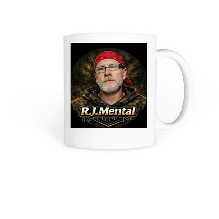 Comedian Rj mental/thumby mug&nbsp;, a White Coffee Mug