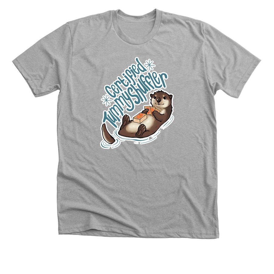 Mtg Card Shuffler Shirt Teal, a Athletic Heather Premium Unisex Tee