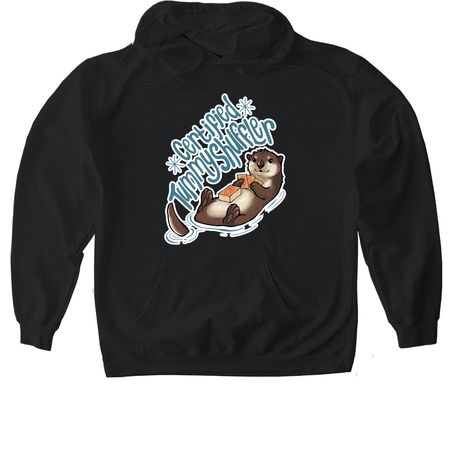 Mtg Card Shuffler Shirt Teal, a Black Gildan Softstyle Pullover Hoodie