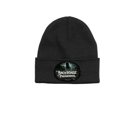 Backroadz Paranormal Beanie, a Black Printed Base Camp Beanie