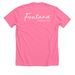 Hot Girls Burn Clean Candles, a Neon Pink Premium Unisex Tee (back-view)