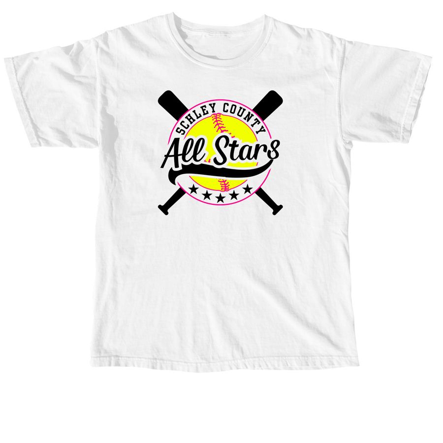SC 10u All Stars Light, a White Comfort Colors Unisex Tee
