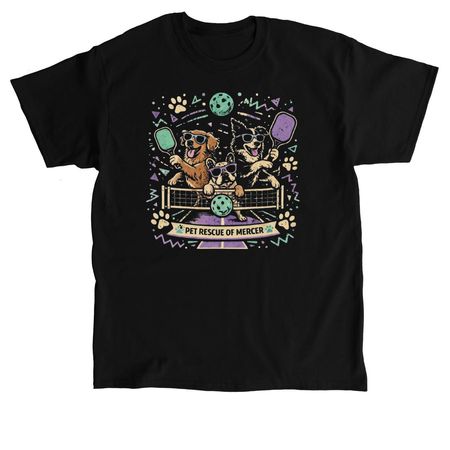 Pickleball Pack - Purple Reign, a Black Classic Unisex Tee