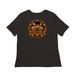 Intuitive Culture: RAISED ON SOUL Collection, a Black Women?s Relaxed Cotton Tee (back-view)