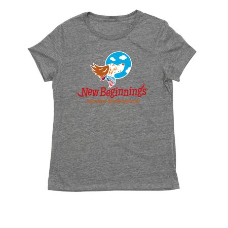 NBI Summer Tees, a Aluminum Grey Allmade Eco Triblend Women?s Tee