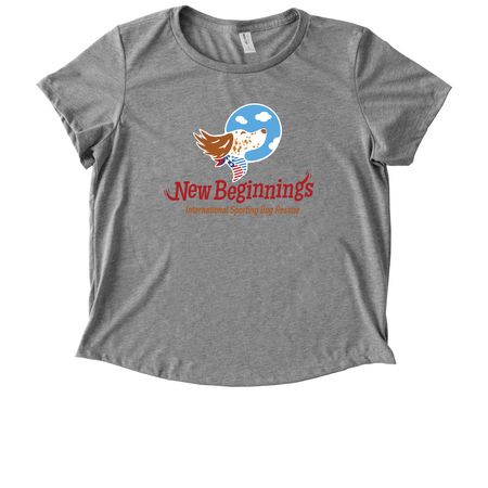 NBI Summer Tees, a Aluminum Grey Allmade Eco Triblend Women?s Scoop Neck Tee