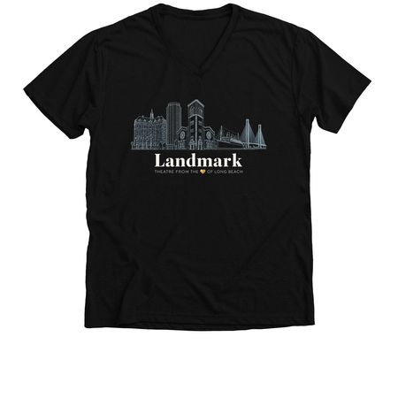 Shirts, a Solid Black Blend Premium V-Neck Tee