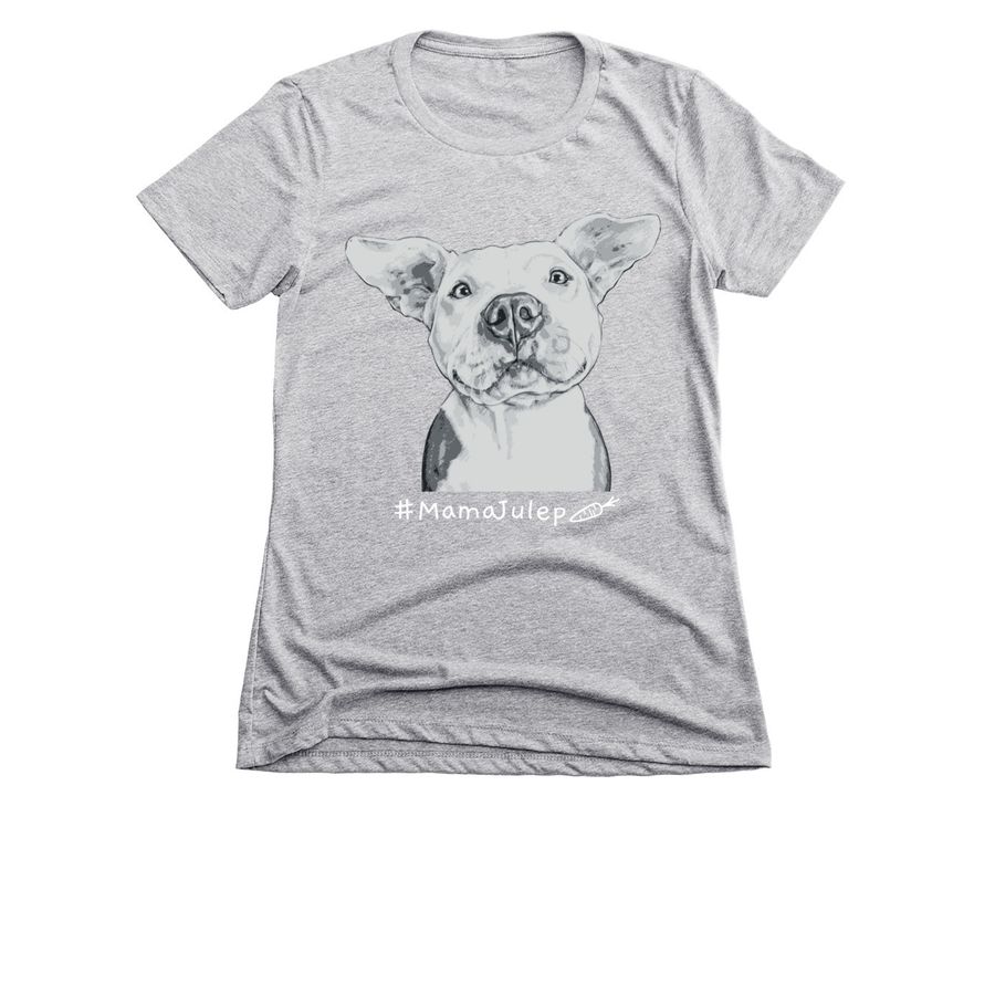 Mama Julep gets her wobble back, a Dark Heather Grey Women's Slim Fit Tee