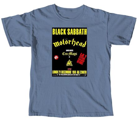 HEAVY METAL&nbsp;, a Blue Jean Comfort Colors Unisex Tee